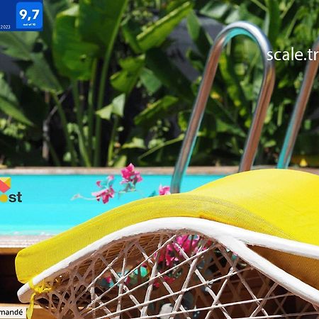 S'Cale Tropikal - Gite Cosy Avec Piscine Privee Petit-Canal Bagian luar foto