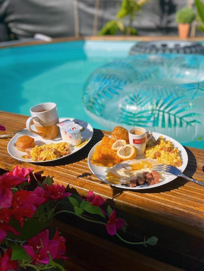 S'Cale Tropikal - Gite Cosy Avec Piscine Privee Petit-Canal Bagian luar foto